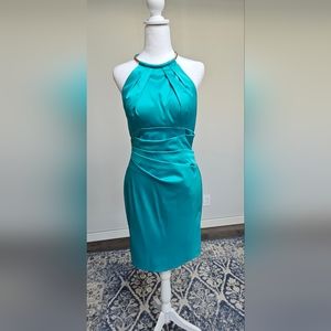 Sea Green dress. Beautiful and Flattering
